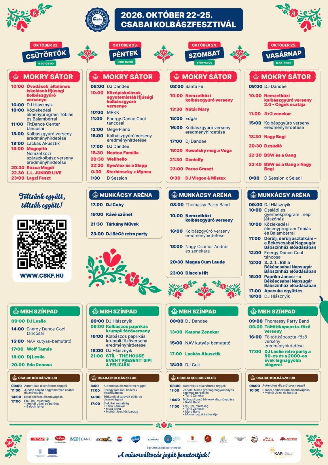 29_Csabai_Kolbászfesztivál_program