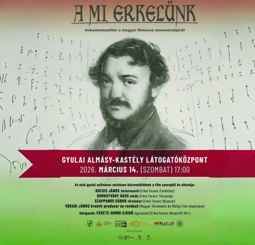 Almásy-kastély: A mi Erkelünk - díjtalan filmvetítés