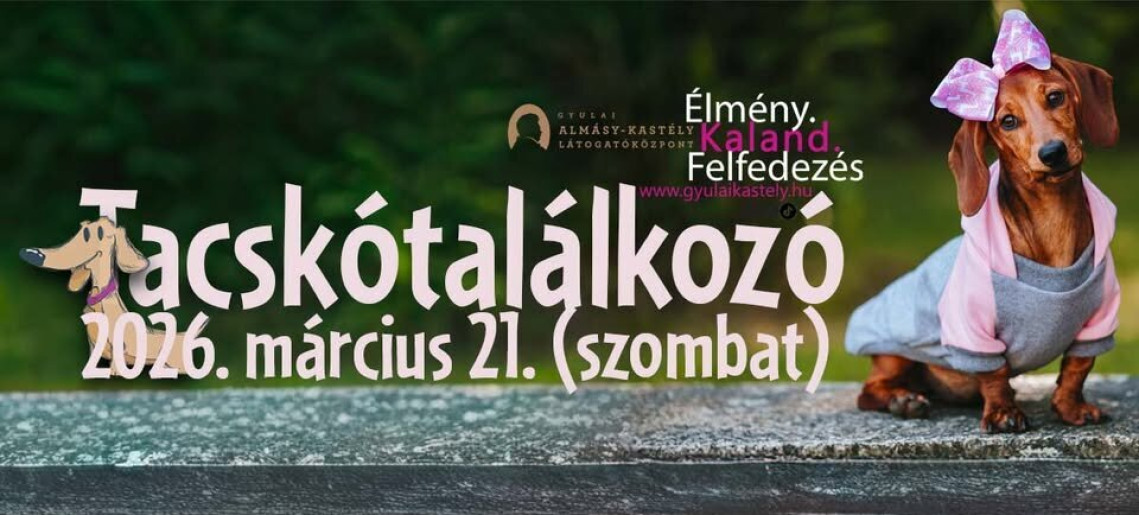 Almásy-kastély Látogatóközpont: Tacskótalálkozó 2026