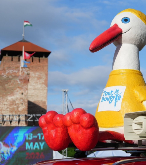 A Tour de Hongrie kerékpáros expóján és csapatbemutatóján jártunk