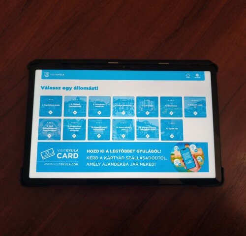 Audioguide eszközbérlés