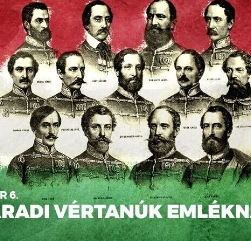 Az Aradi Vértanúk Emléknapja /2026