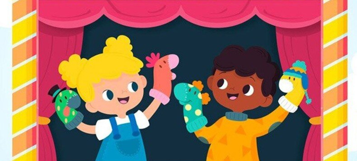 Bizseri bábcsoport előadása