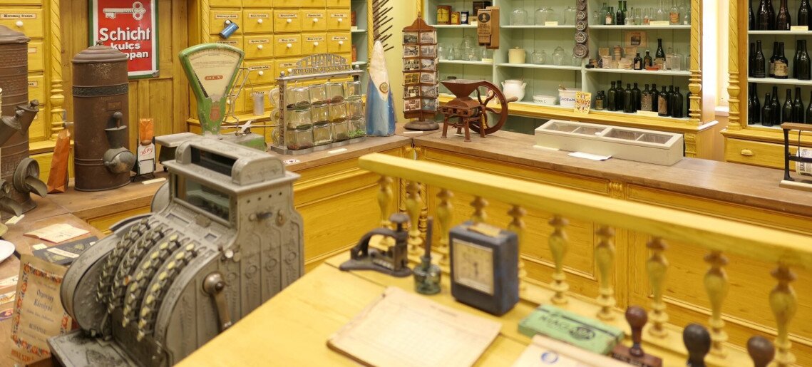 Boltmúzeum a süvegcukorhoz