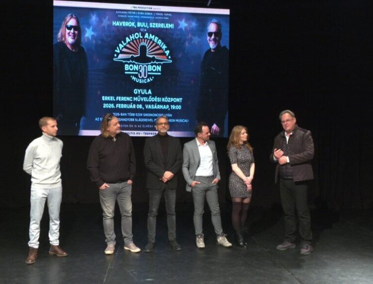 Budapest után Gyulán mutatják be a Bon-Bon együttes dalaira épülő musicalt