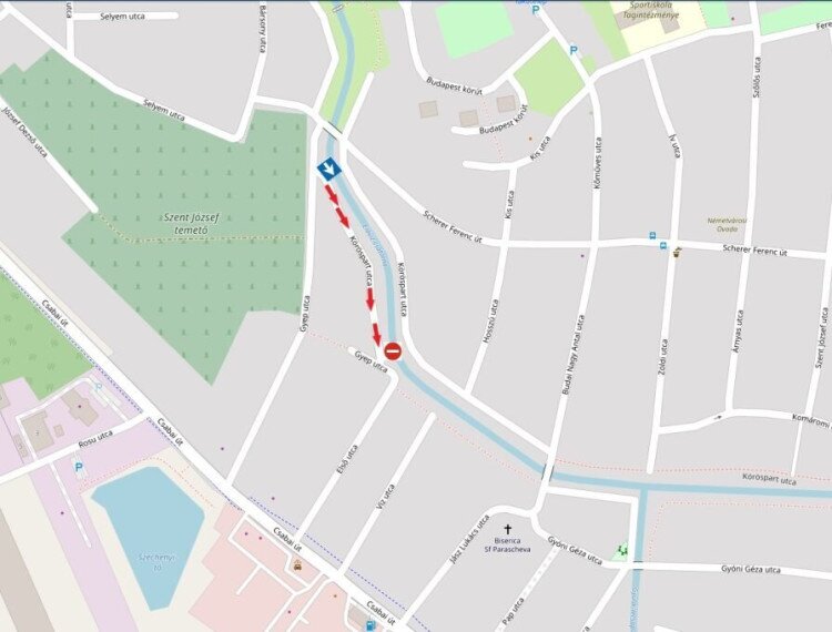 Csütörtök reggeltől három helyen változik a forgalmi rend Gyulán