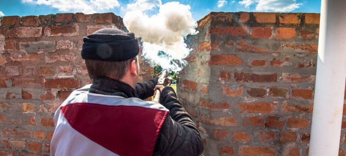 ​Díszlövések a várvédő hősök tiszteletére