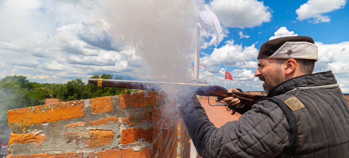 Díszlövések idén is a gyulai vár védőinek tiszteletére