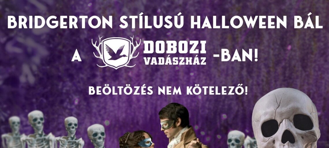 Dobozi Vadászház: Halloween bál Bridgerton stílusban