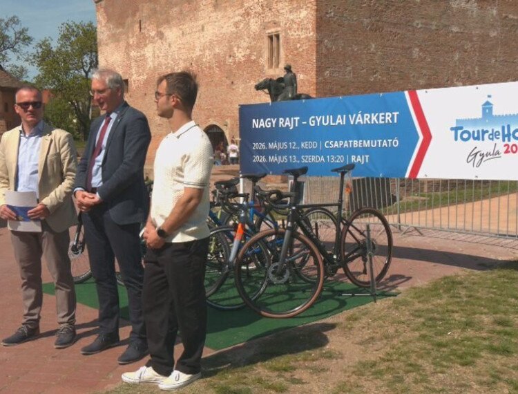 Egyedülálló látványosságot ígér a Tour de Hongrie gyulai rajtja