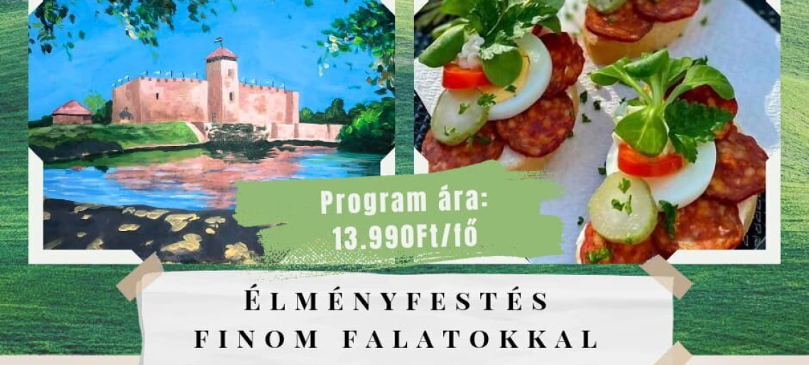 Egy Pillanat Caffé: élményfestés finom falatokkal