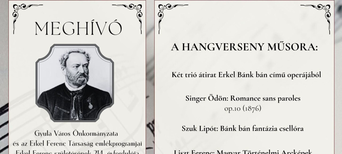 Erkel Ferenc születésének évfordulója