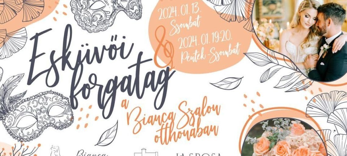 Esküvői Forgatag a Bianca Szalon Otthonában