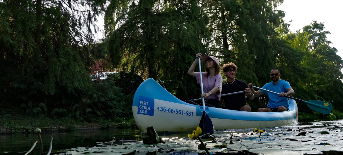 Evezés az Ó-Fehér-Körösön