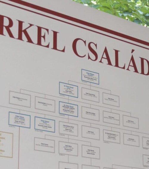 Felavatták Erkel Ferenc aktualizált családfáját