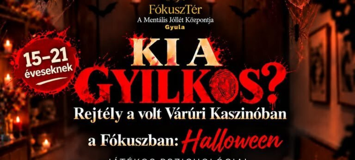 FókuszTér: Ki a gyilkos? - Relytély a volt úri kaszinóban