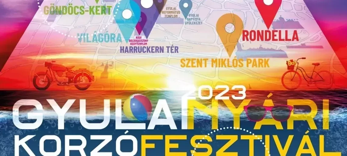 Gyulai Nyári Korzó Fesztivál - augusztusi programok