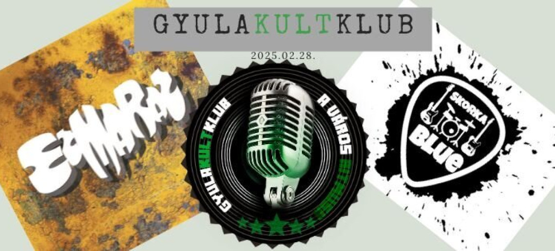 GyulaKultKlub koncertek