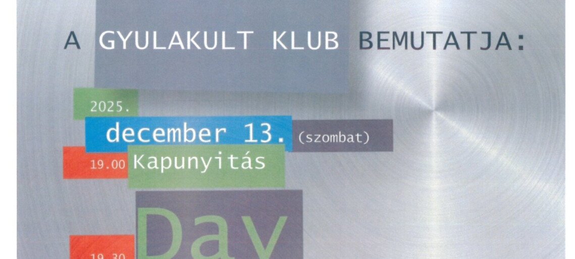 GyulaKult Klub koncertek