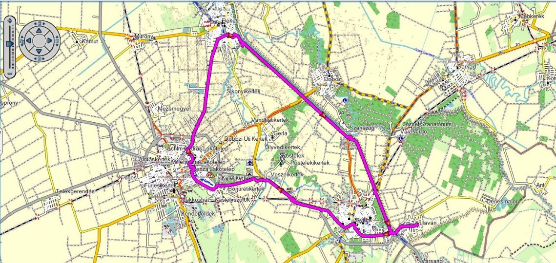 Három_Város_Kerékpáros_Körtúra_trek_2024_Gyulavári