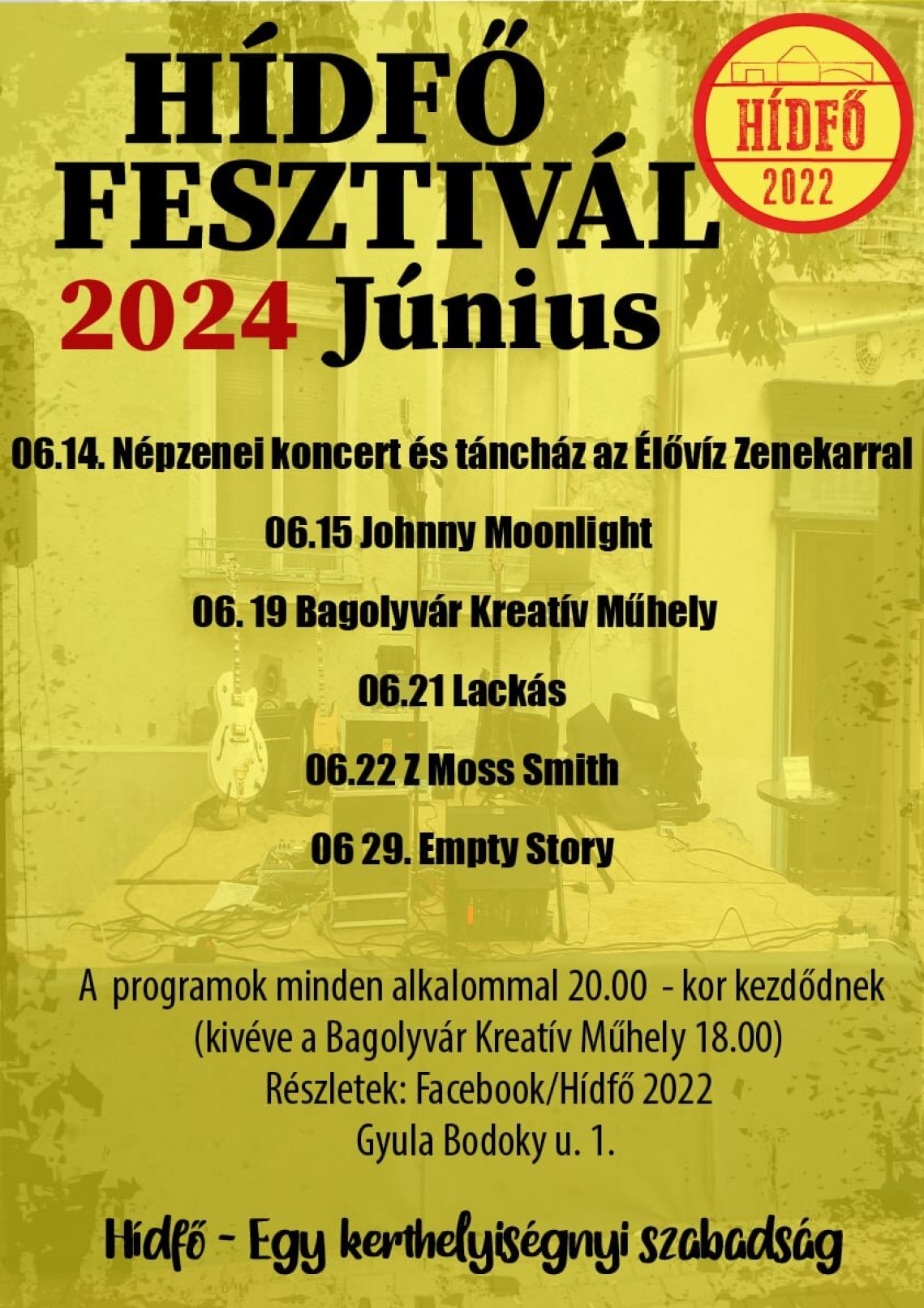 hídfő feszt június
