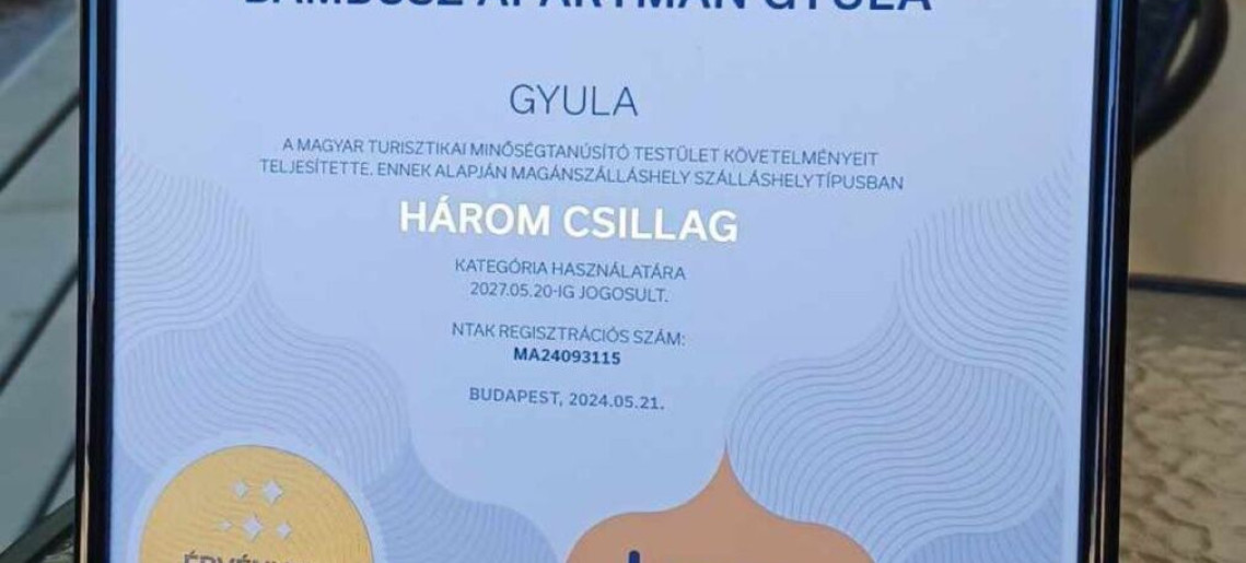 Bambusz Apartman Gyula - 16