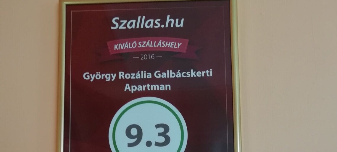 György Rozália Galbácskerti Apartman Gyula - 10