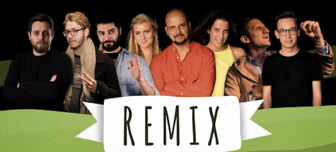 Remix - Az IttésMost Társulat és 3 slammer improvizatív zenés előadása