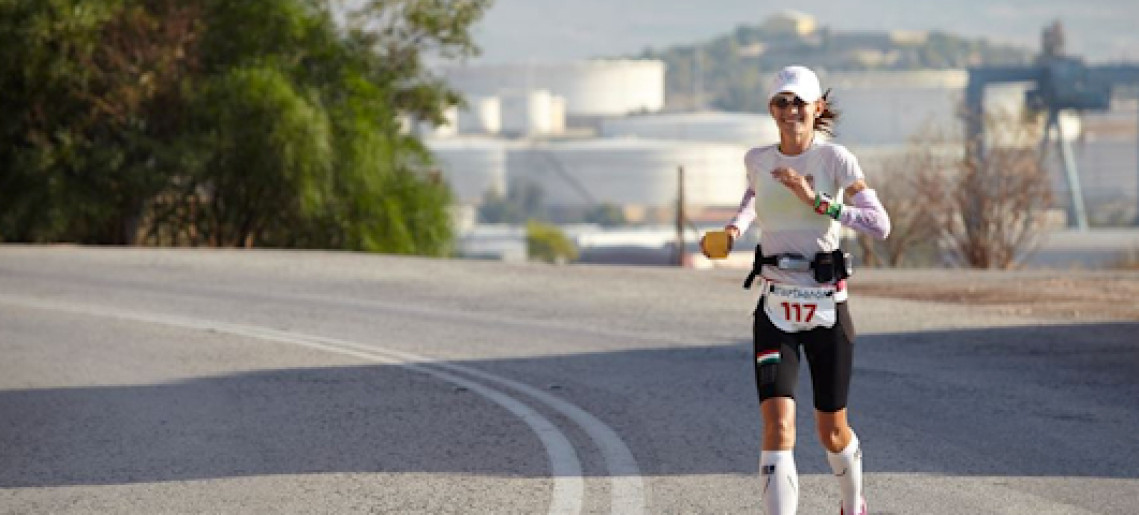 Találkozó Lubics Szilvia ultarfutóval