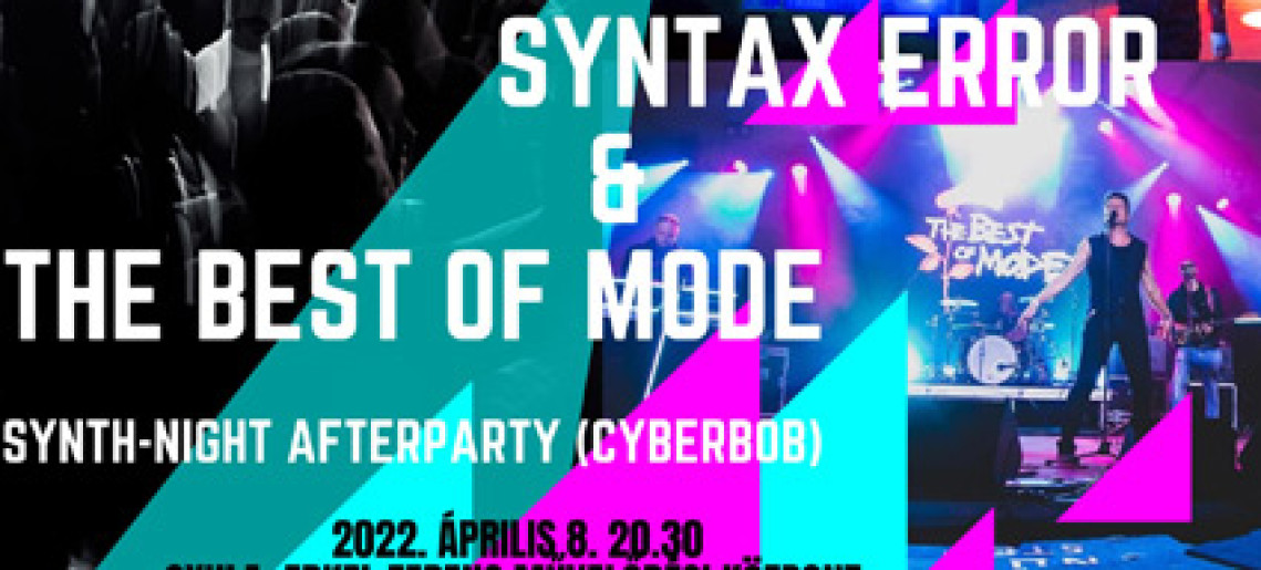 SYNTAX ERROR + BEST OF MODE KONCERT