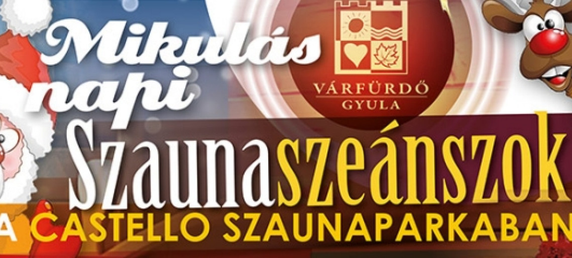 Mikulás napi szaunaszeánszok