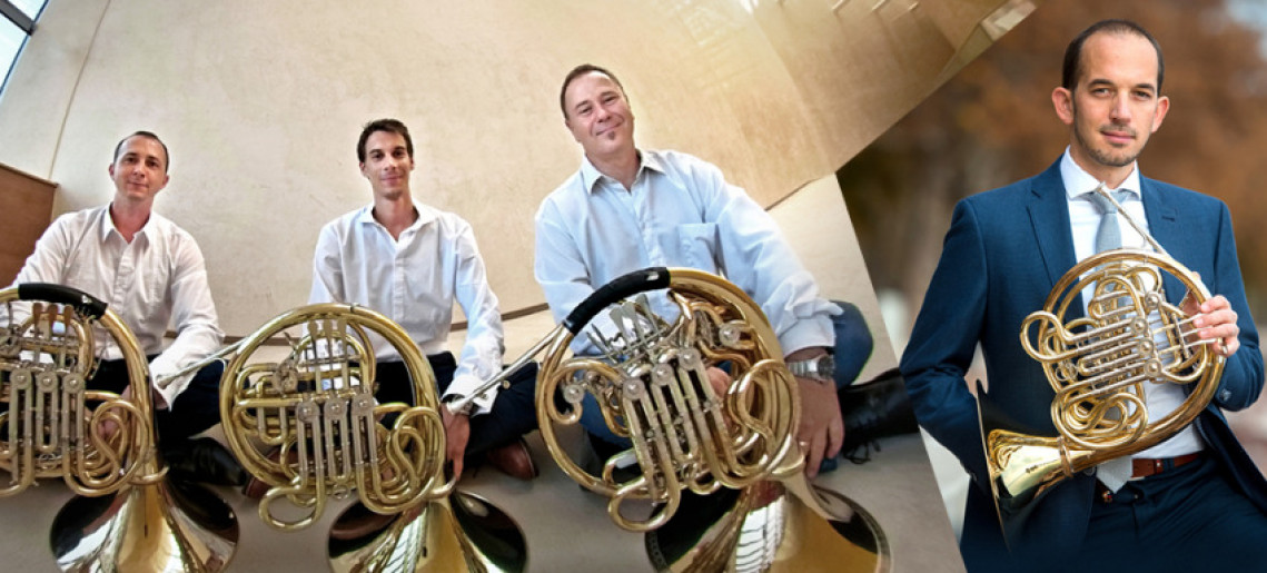 Szegedi Kürtkvartett gyulai koncertje