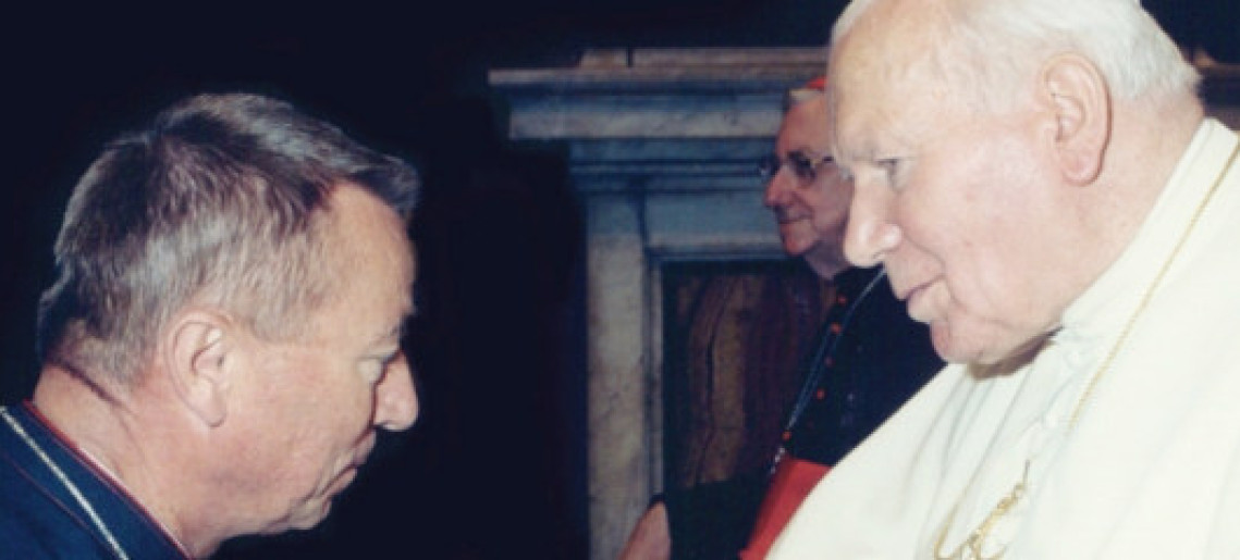 Szentmise Beer Miklós nyugalmazott váci megyéspüspökkel