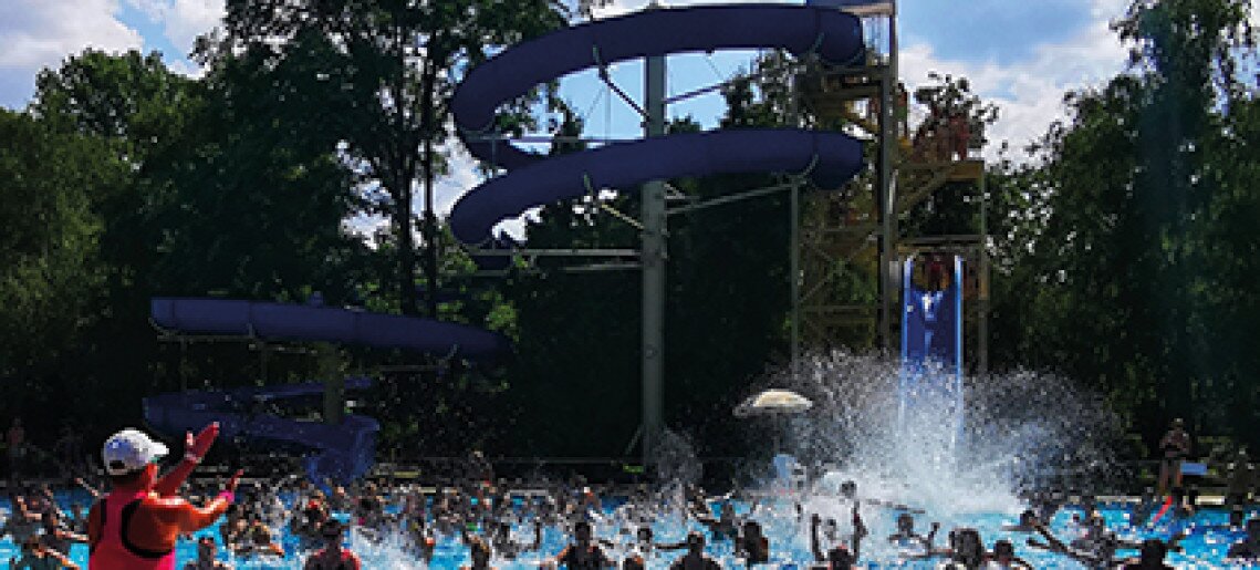 Aqua fitness és medence party