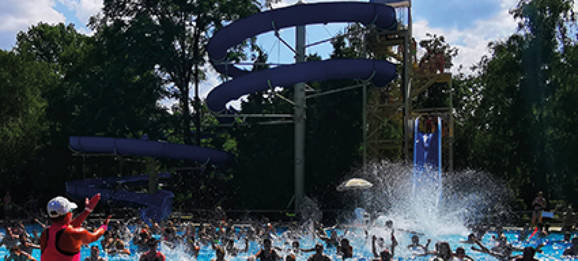 Aqua fitness és medence party