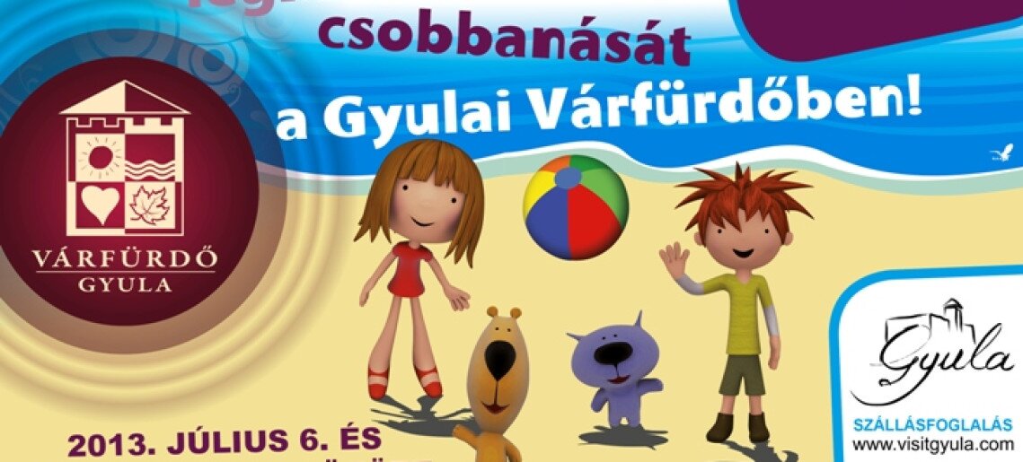 Minimax Gyerekstrand a Gyulai Várfürdőben