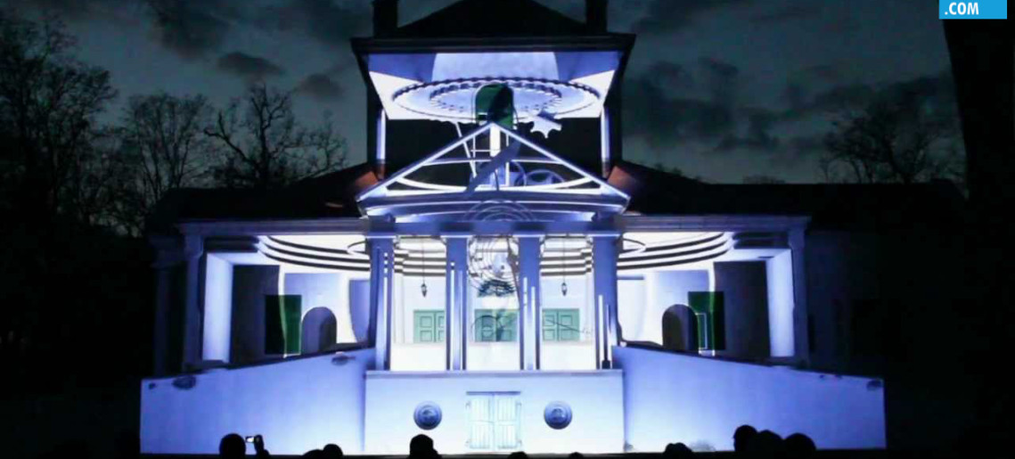 Fényfestészet a Bréda Kastélyban