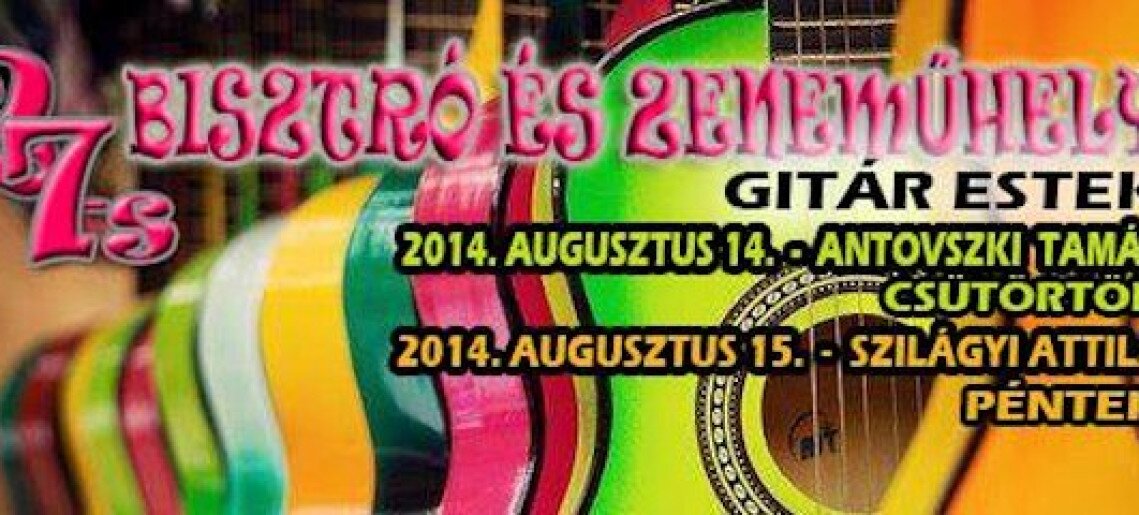 Antovszki Tamás Gitár est