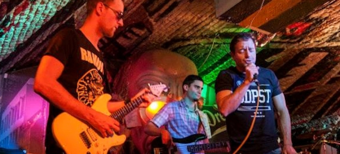 Eckschmiedt Blues Band koncert a Red Hole-ban