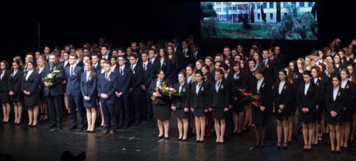 Erkel Ferenc Gimnázium Szalagavatója