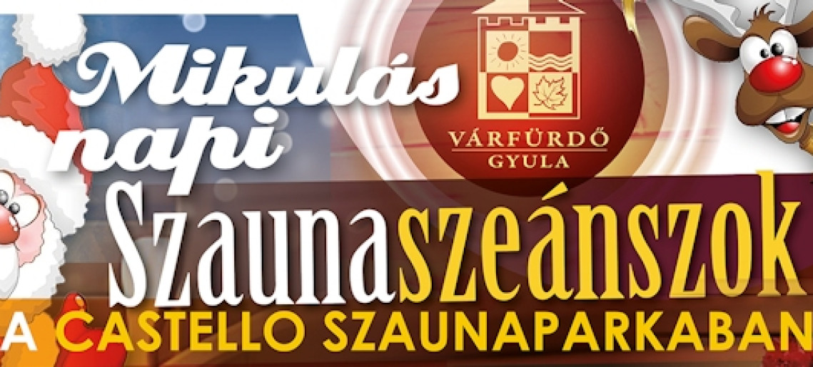 Mikulás napi szauna szeánszok