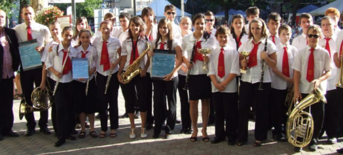 Erkel Ferenc Ifjúsági Fúvószenekar műsora