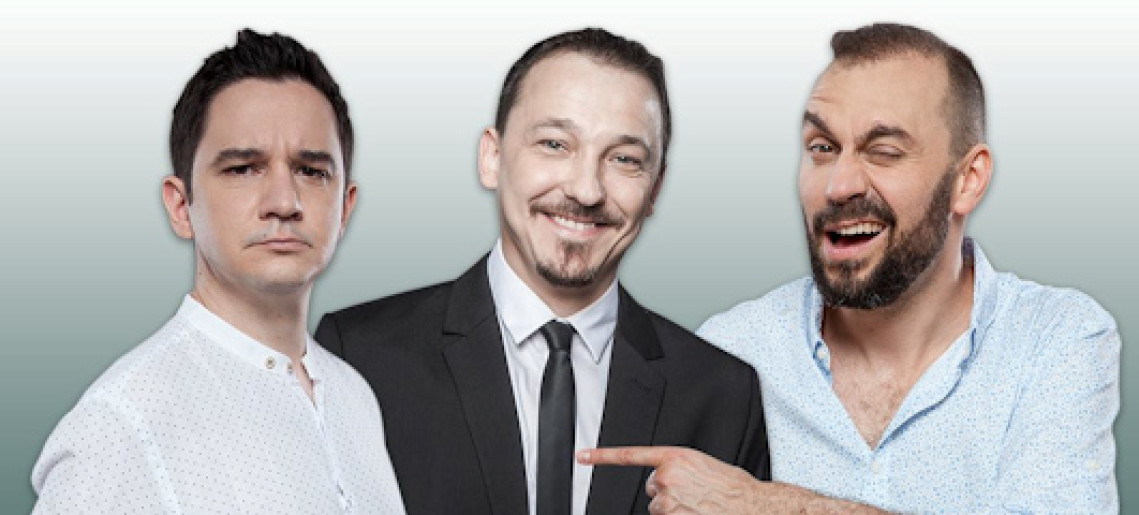 DUMASZÍNHÁZ: Benk Dénes, Felméri Péter és Csenki Attila