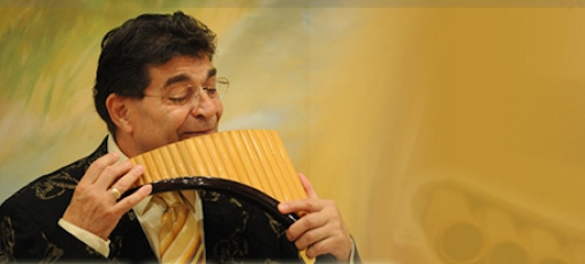 Steve Taylor-Szabó pánsípművész koncertje