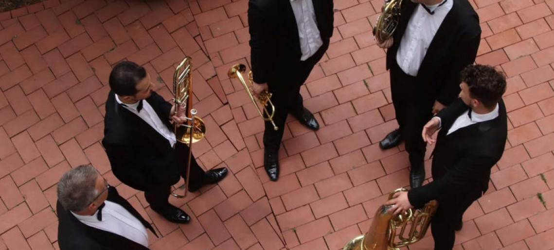 Térzene koncertek: Tisza Kvintett a vár tövében