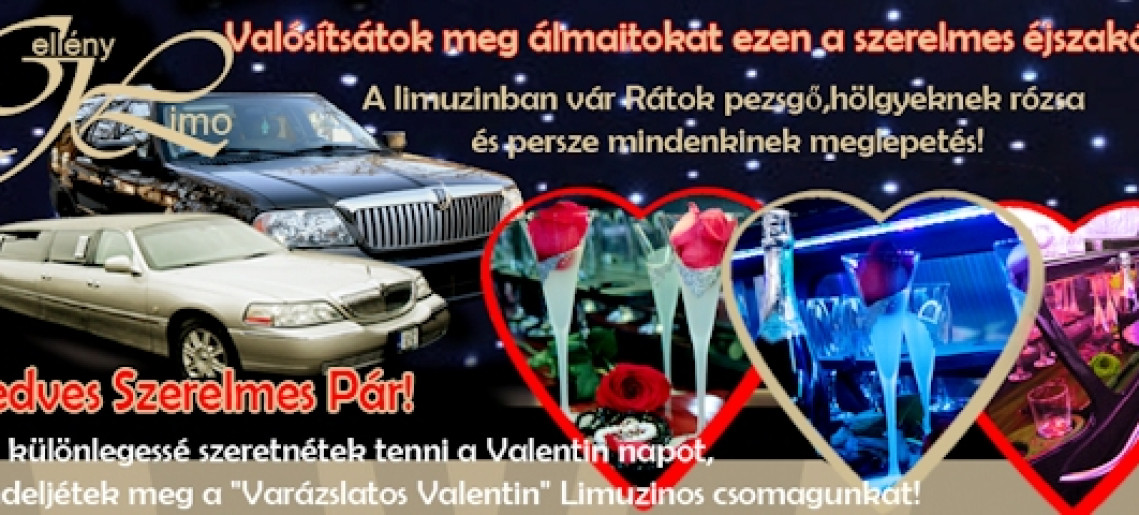 Limuzinos Valentin-napi akció