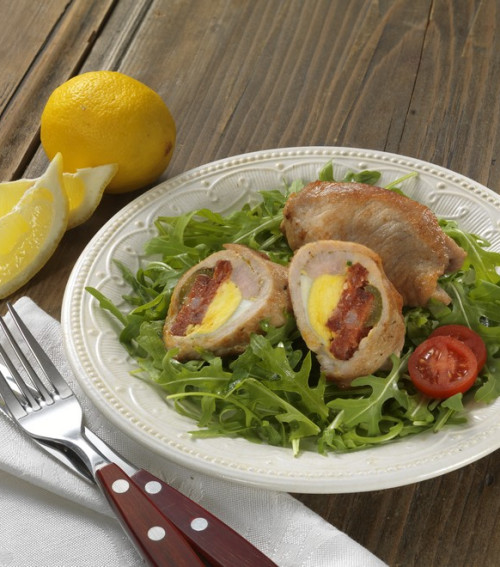 Gyulai batyuk salátával