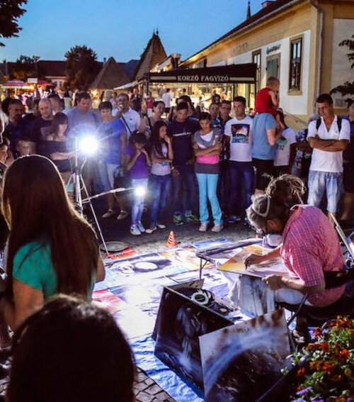 Live act festékszóróra hangolva