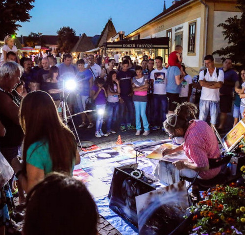 Live act festékszóróra hangolva