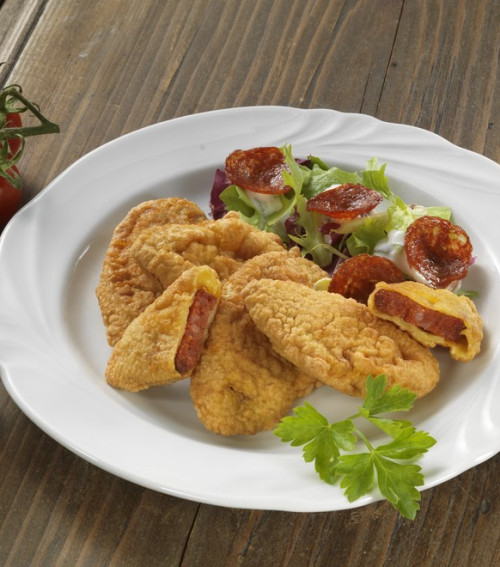 Gyulai Kolbász palacsintatésztában